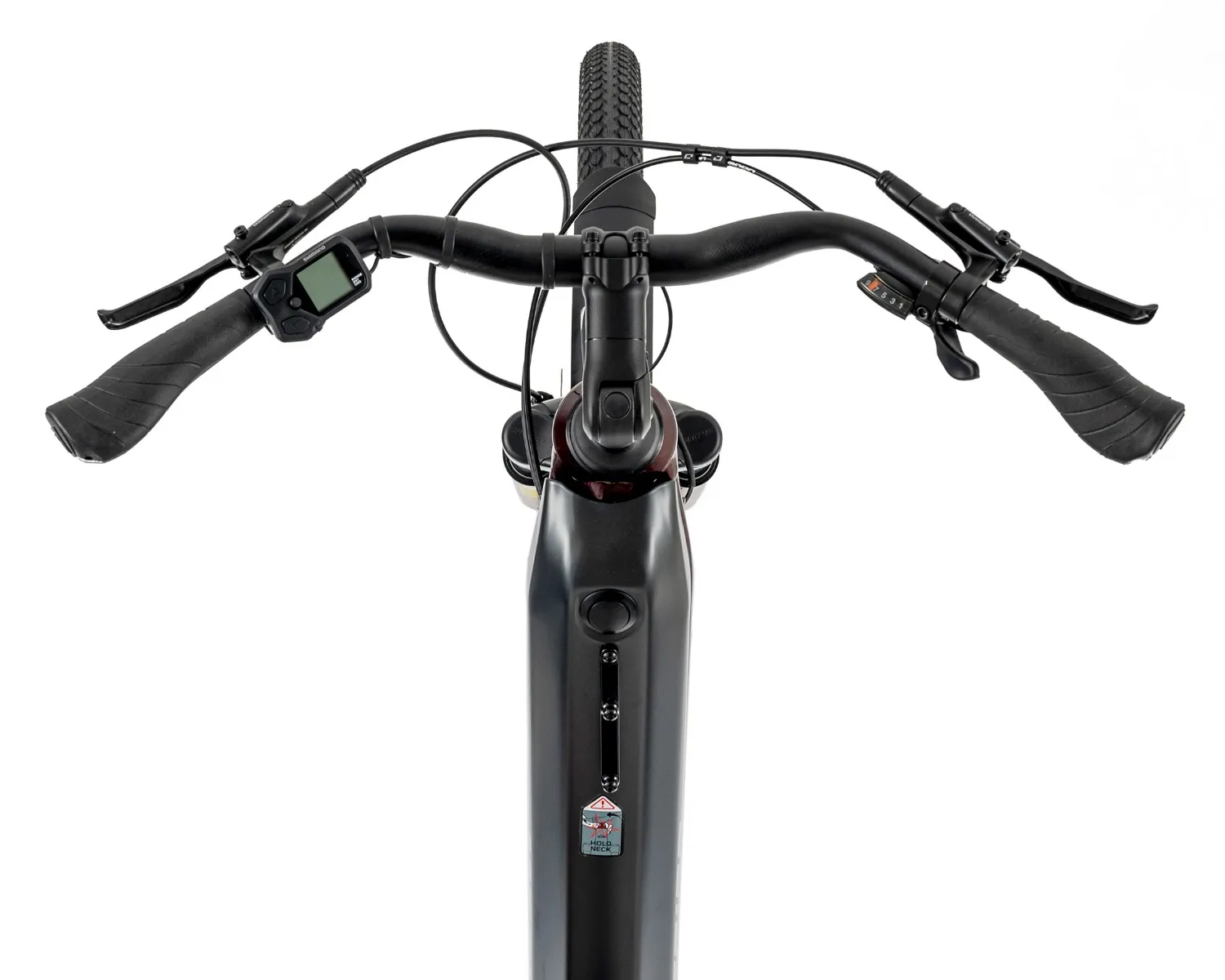 Merida eSpresso City 400 EQ 504Wh Electric Bike Hybrid E-Bike Burgundy Red/Black - Image 7
