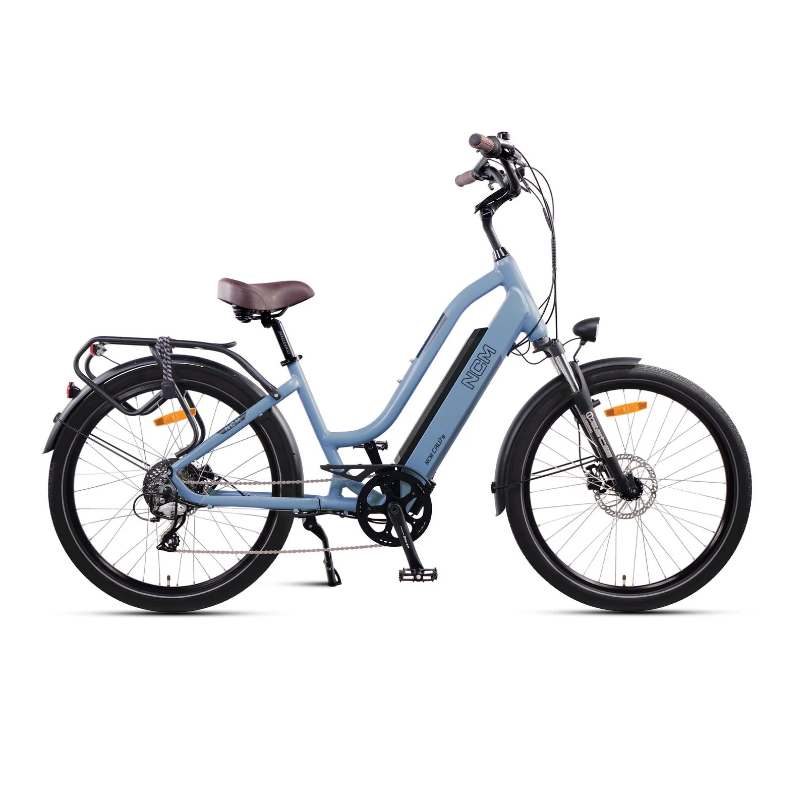 NCM Cru7s Step Thru Cruiser E-Bike, E-MTB, 250W-500W, 48V 19Ah 912Wh Battery - Image 11
