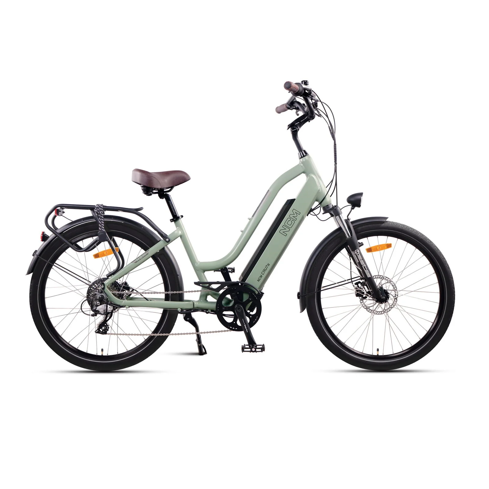 NCM Cru7s Step Thru Cruiser E-Bike, E-MTB, 250W-500W, 48V 19Ah 912Wh Battery - Image 12