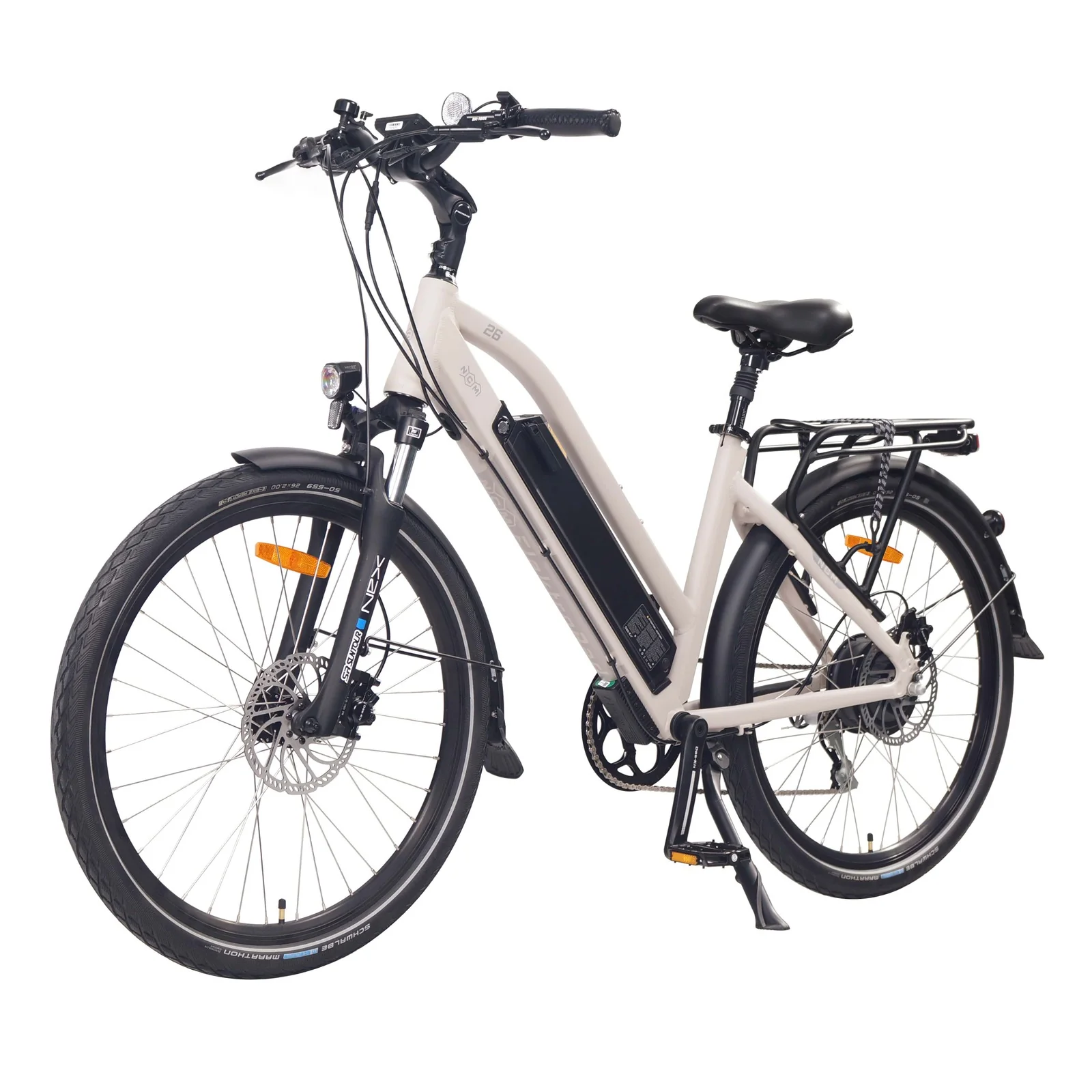 NCM Milano Plus Trekking E-Bike, 250W-500W City-Bike, 48V 16Ah 768Wh Long Range Battery - Image 7
