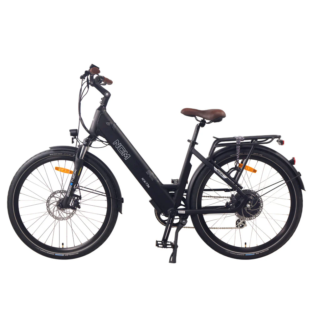 NCM T3S Step-Thru Trekking City Electric Bike, 250W-500W E-Bike Motor, 48V 12Ah 576Wh Battery [26inch] - Image 5