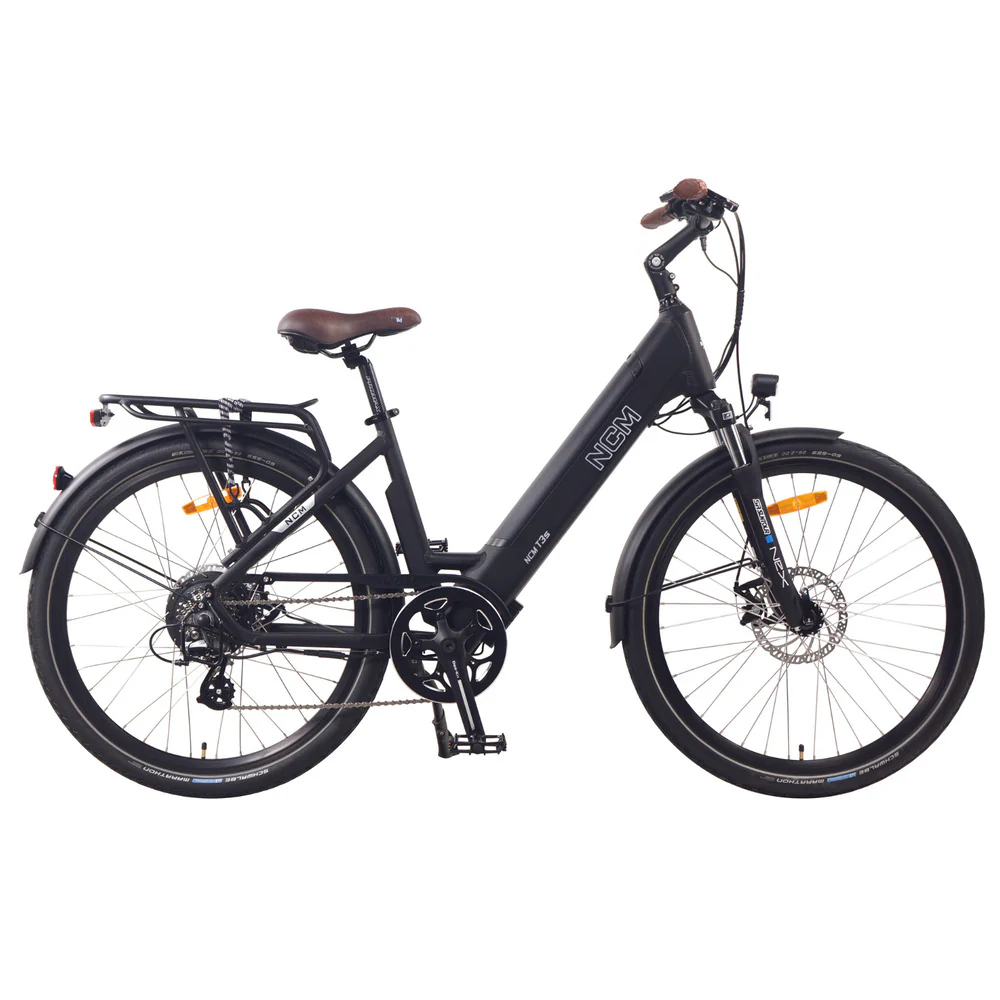 NCM T3S Step-Thru Trekking City Electric Bike, 250W-500W E-Bike Motor, 48V 12Ah 576Wh Battery [26inch] - Image 6