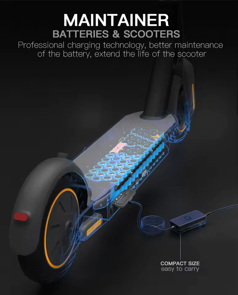 Original Ninebot By Segway Scooter Charger for G30 ES1 ES2 ES4 E22 E25 F20 F30 F40,M365/Pro/1S 71W 42V 1.7A Power Battery Charge - Image 10