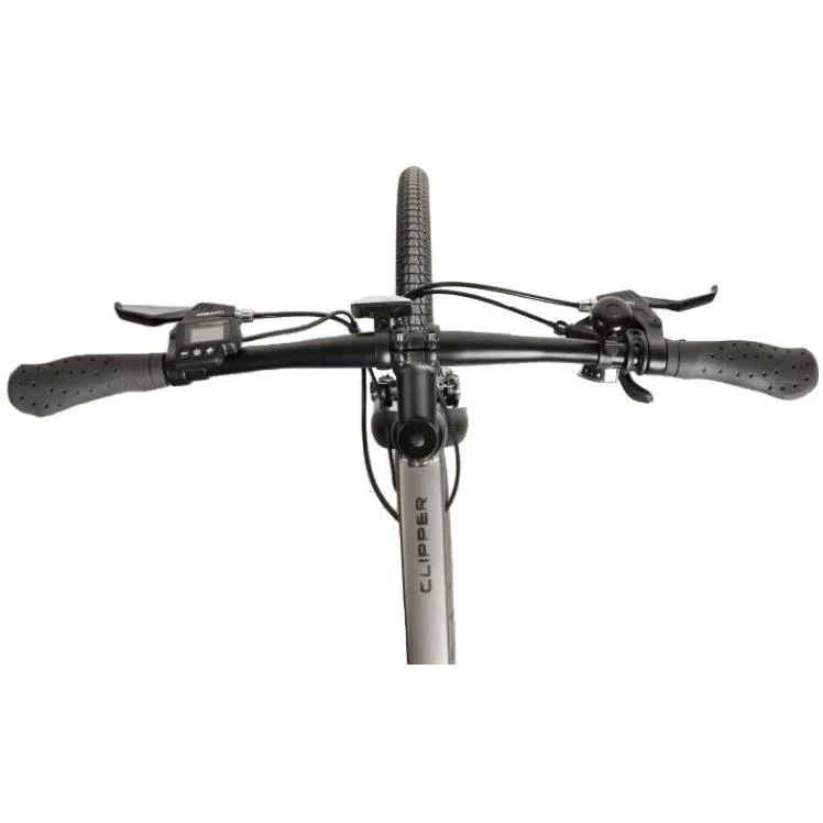 Pedal Clipper 2 Electric Hybrid Bike Grey - Image 3