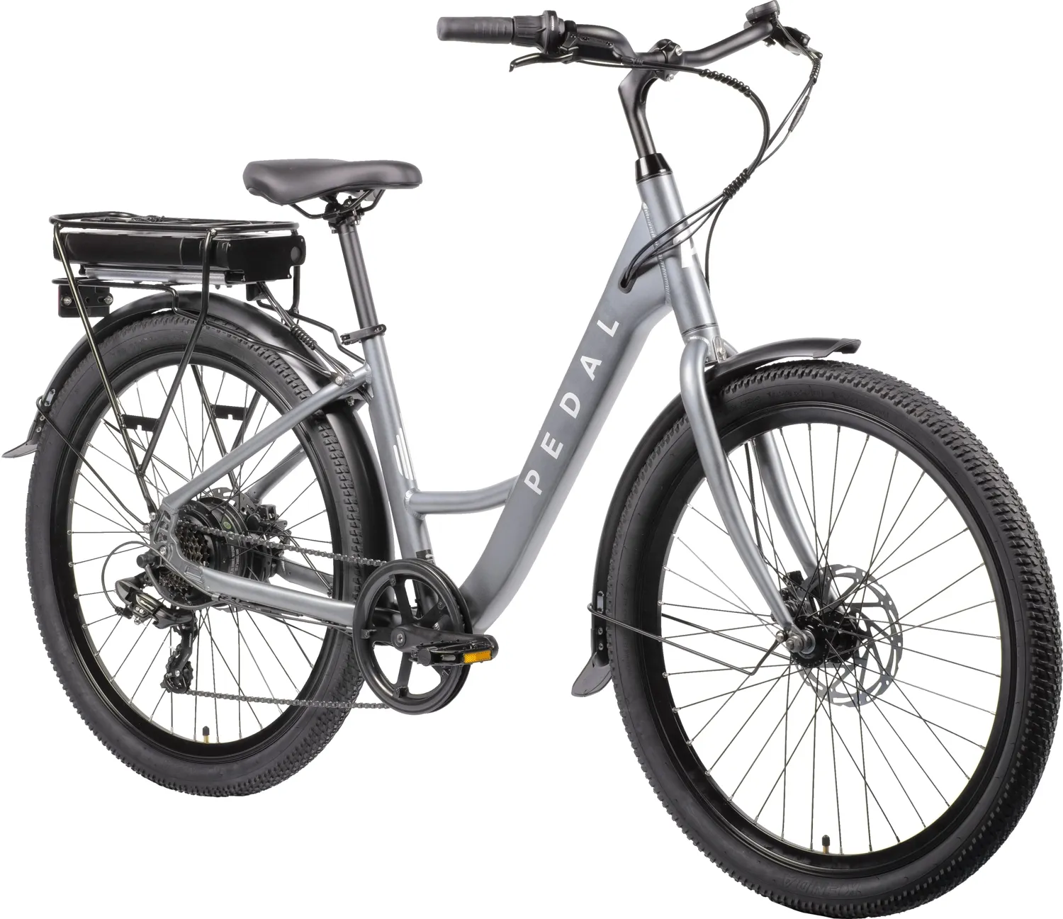 Pedal Comet 3 Disc Electric Hybrid Bike Charcoal - Image 3