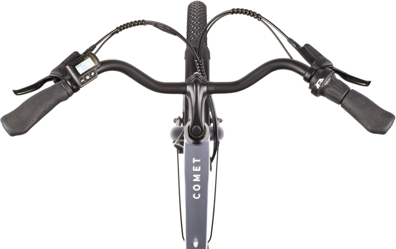 Pedal Comet 3 Disc Electric Hybrid Bike Charcoal - Image 4