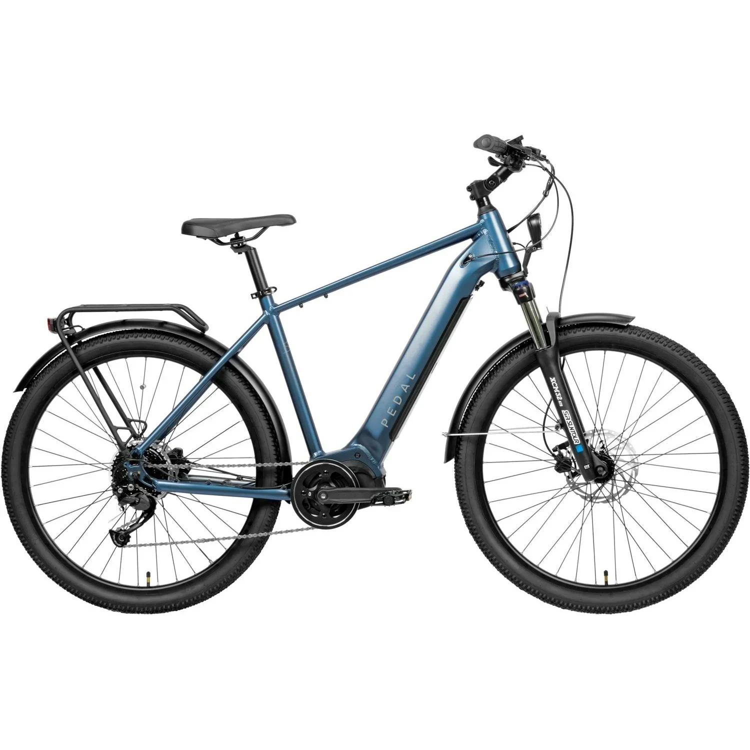 Pedal Falcon 3C Electric Hybrid Bike Satin Blue - Image 4