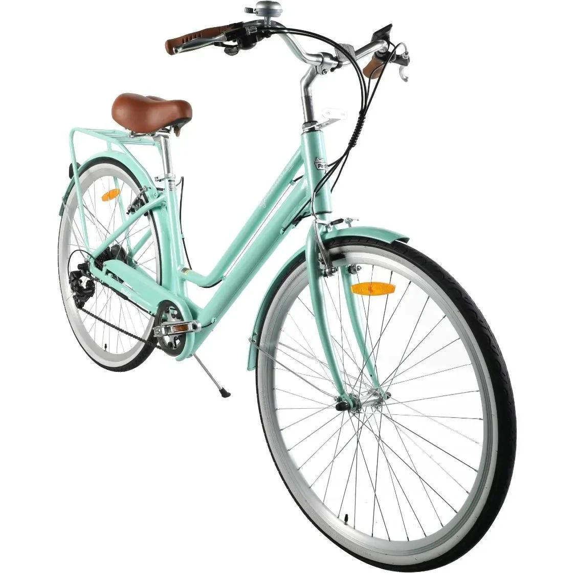 Pedal Uptown SL Electric Vintage Cruiser Bike 7-Speed - Image 11