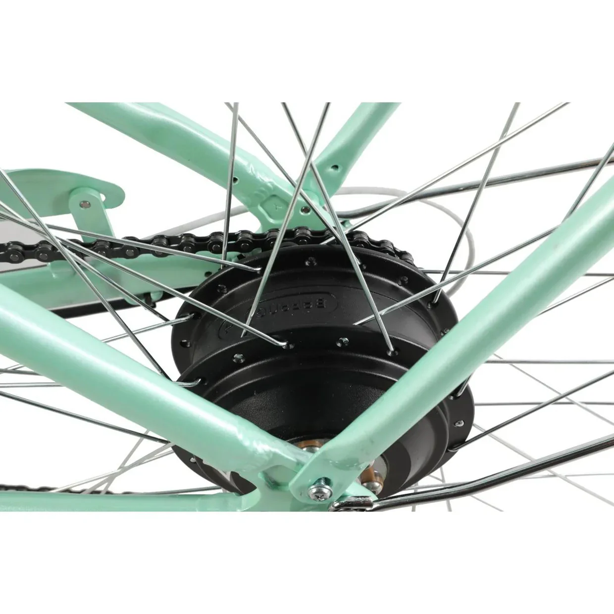 Pedal Uptown SL Electric Vintage Cruiser Bike 7-Speed - Image 12