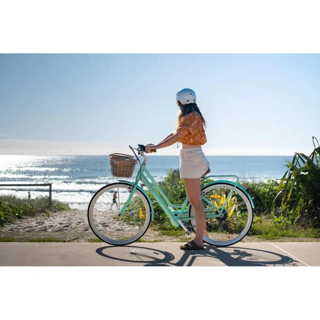 Pedal Uptown SL Electric Vintage Cruiser Bike 7-Speed - Image 13