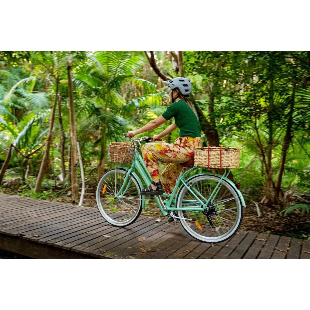 Pedal Uptown SL Electric Vintage Cruiser Bike 7-Speed - Image 15