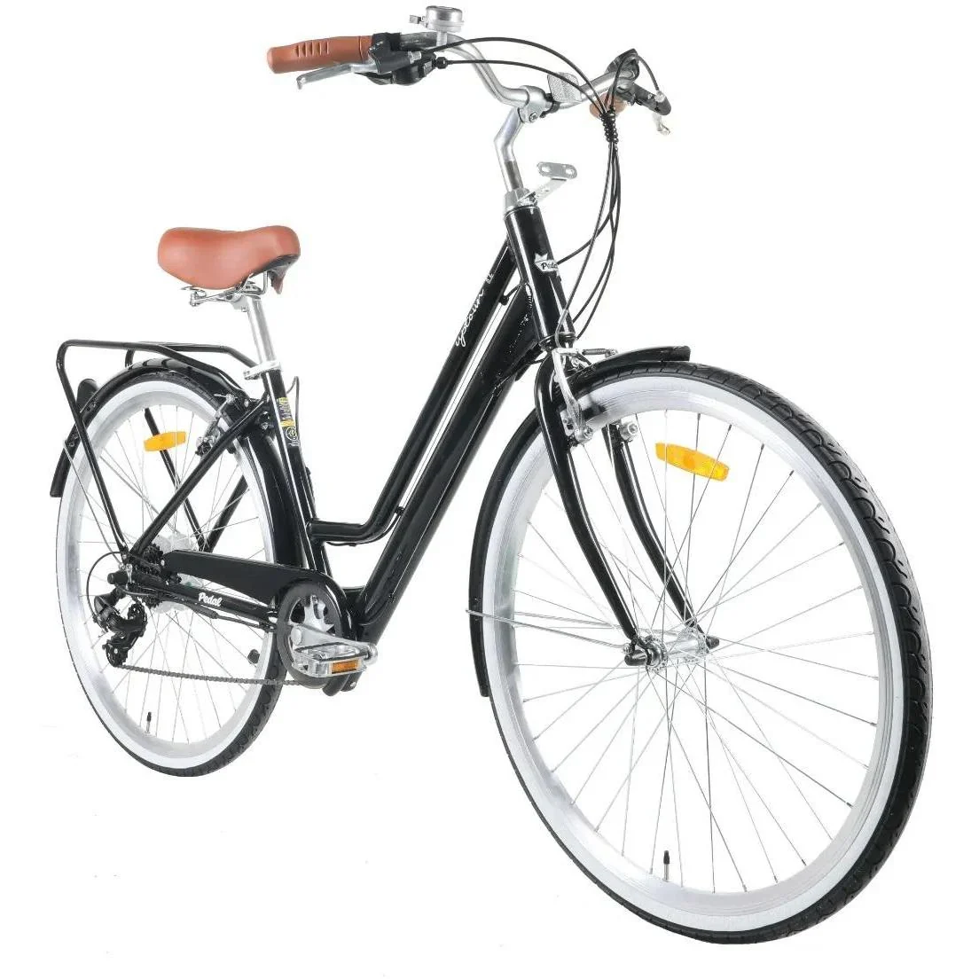 Pedal Uptown SL Electric Vintage Cruiser Bike 7-Speed - Image 3