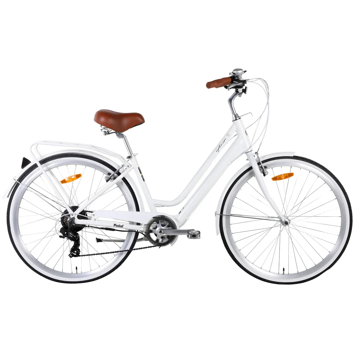 Pedal Uptown SL Electric Vintage Cruiser Bike 7-Speed - Image 6
