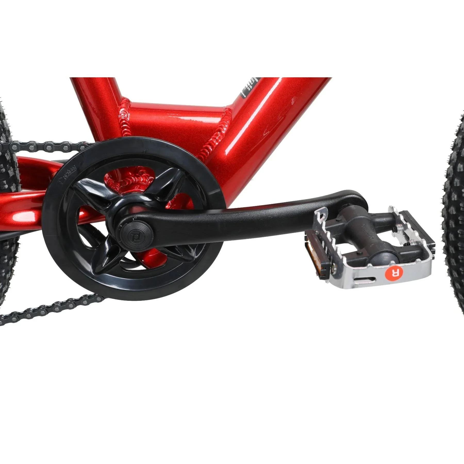Pedal Warrior 2 24'' Electric Mountain Bike Red - Image 3