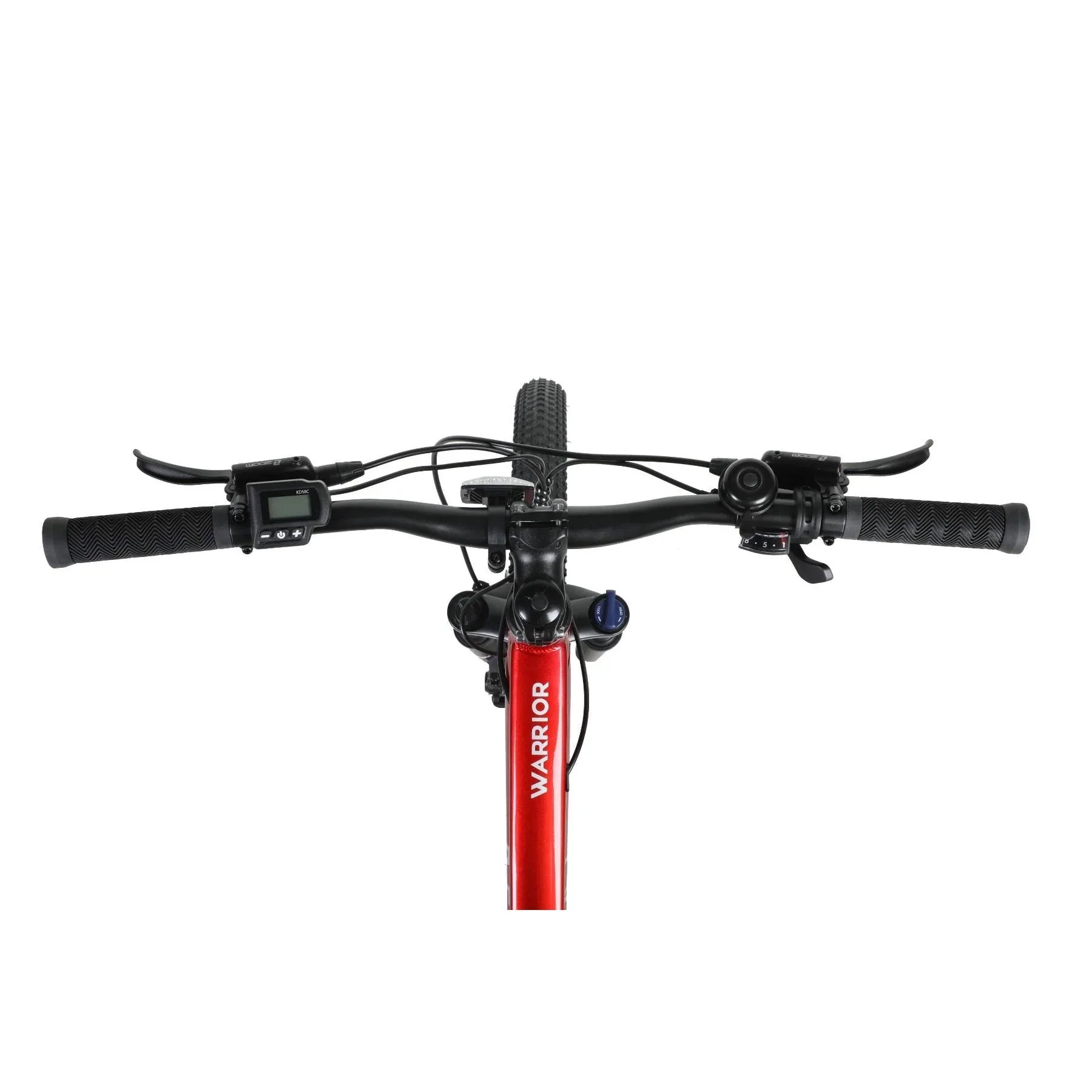Pedal Warrior 2 24'' Electric Mountain Bike Red - Image 5