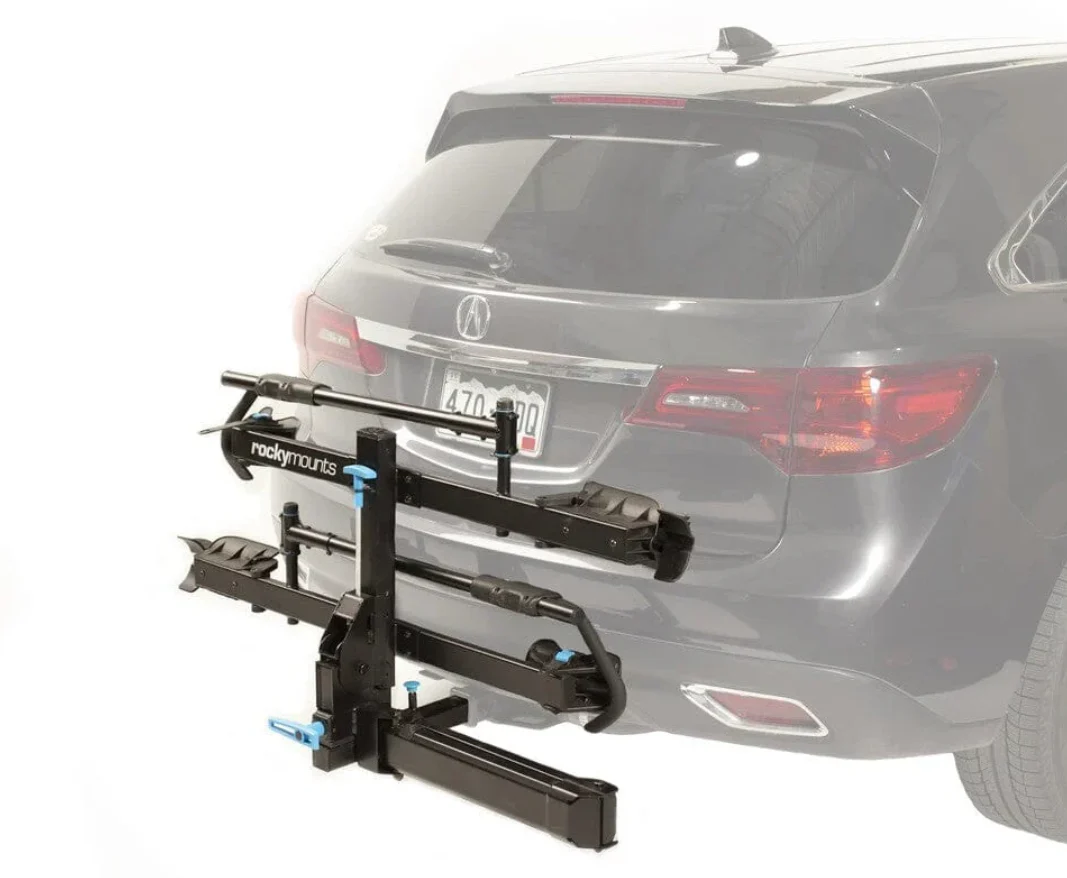 RockyMounts BackStage Swing-Away 2-Bike Hitch Rack (180° Rear Access) - Image 3