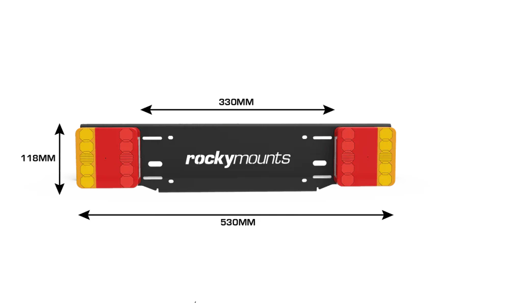ROCKYMOUNTS RM030 LED LICENCE PLATE HOLDER - Image 2