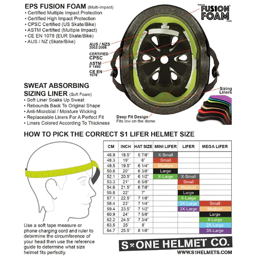 S-One Helmet Retro Lifer Black Matte - Image 5