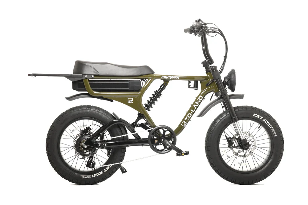 ToLand Huntsman E-Bike 500W 52V 15AH 720WH Battery | DUAL SUSPENSION - Image 11