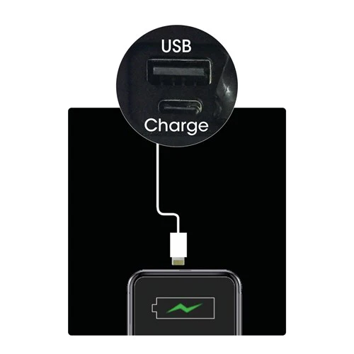 USB Aurora 1200 Lumens With Power Bank Head Light - Image 7