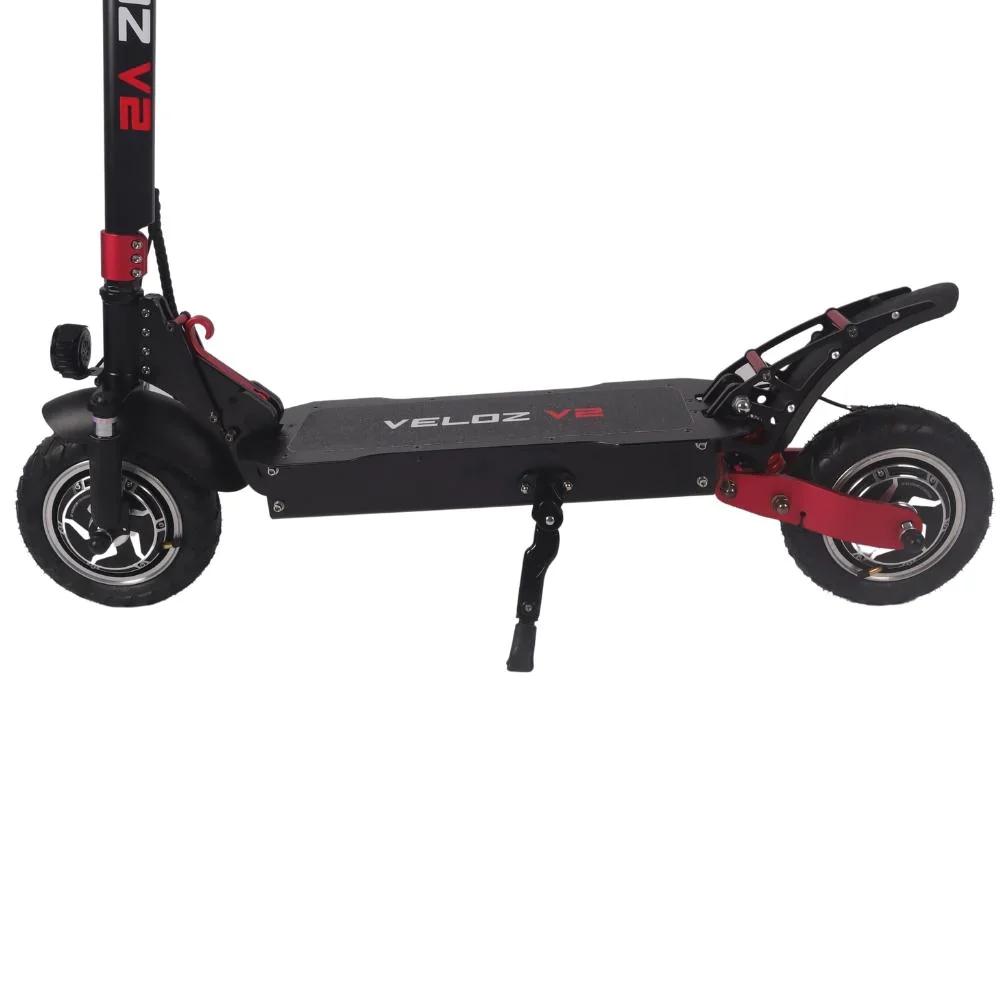 VELOZ V2 Electric Scooter Dual Motor 2400W Keylock + Puncture Proof Tyres + App - Image 11