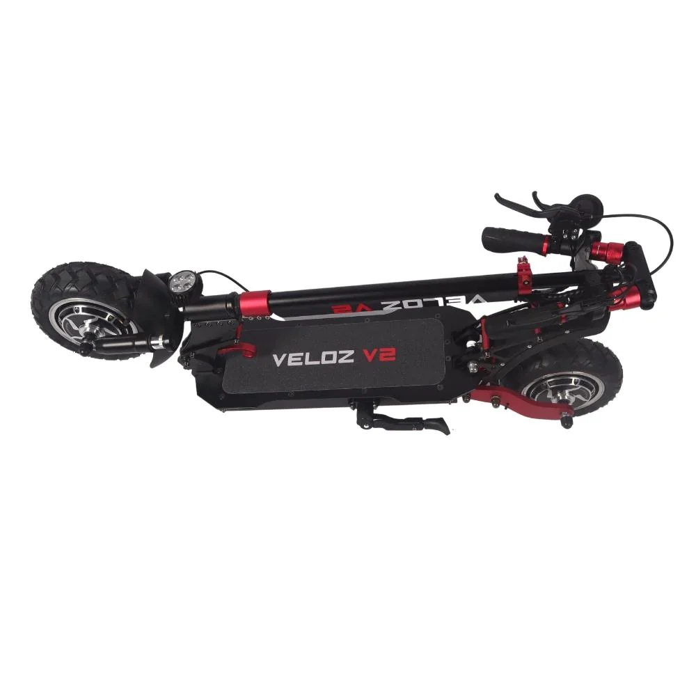VELOZ V2 Electric Scooter Dual Motor 2400W Keylock + Puncture Proof Tyres + App - Image 12