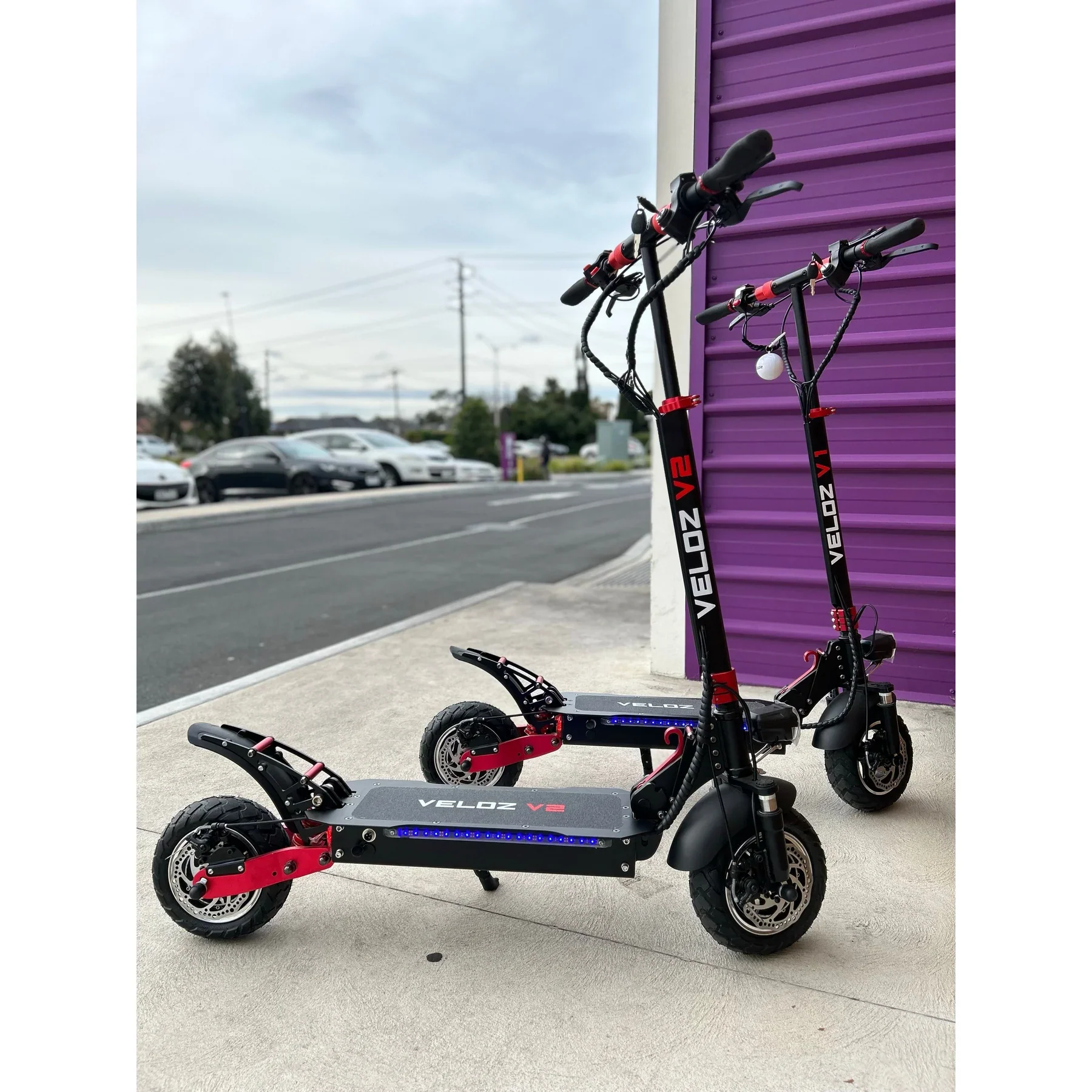 VELOZ V2 Electric Scooter Dual Motor 2400W Keylock + Puncture Proof Tyres + App - Image 15
