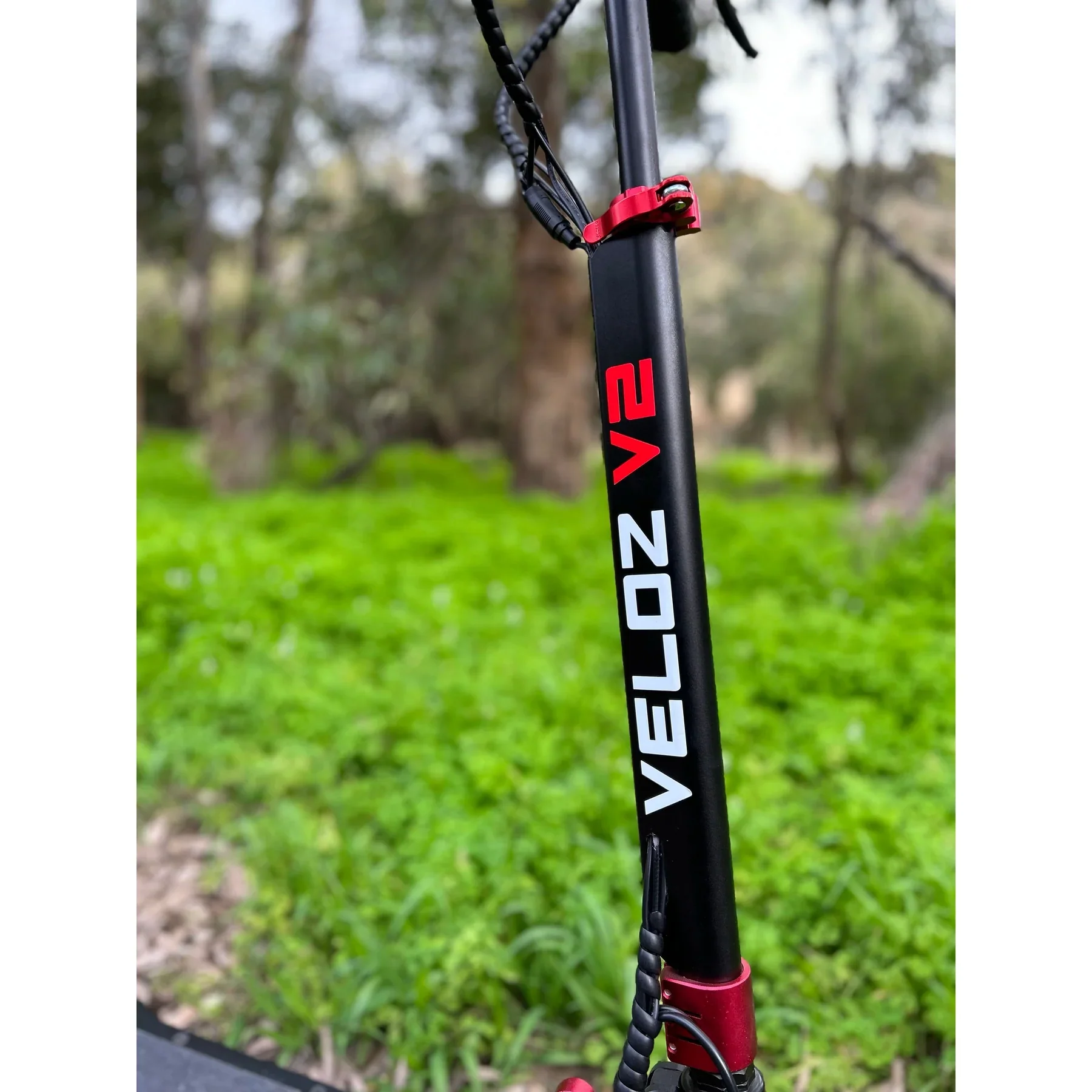 VELOZ V2 Electric Scooter Dual Motor 2400W Keylock + Puncture Proof Tyres + App - Image 20