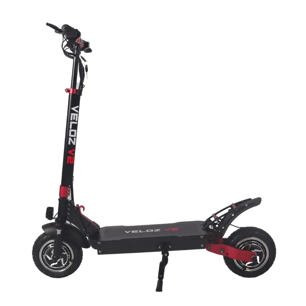 VELOZ V2 Electric Scooter Dual Motor 2400W Keylock + Puncture Proof Tyres + App - Image 3