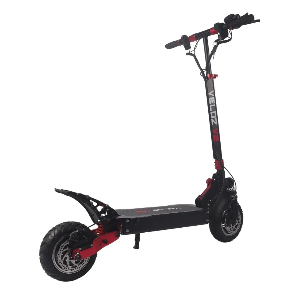 VELOZ V2 Electric Scooter Dual Motor 2400W Keylock + Puncture Proof Tyres + App - Image 7