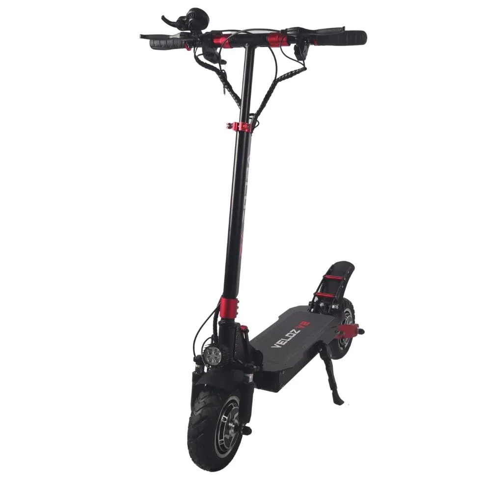 VELOZ V2 Electric Scooter Dual Motor 2400W Keylock + Puncture Proof Tyres + App - Image 8